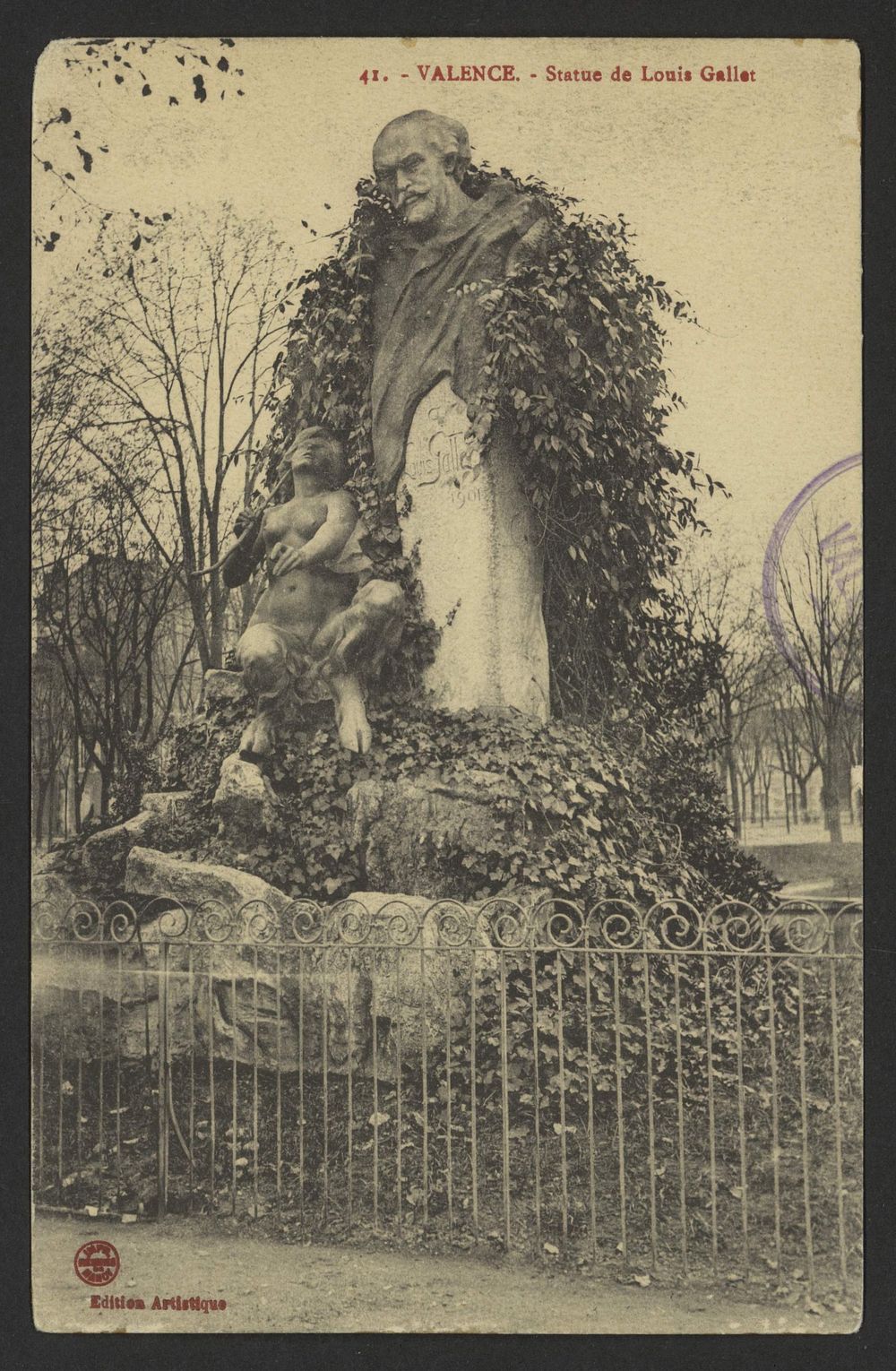Valence - Statue de Louis Gallet