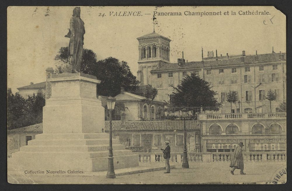 Valence - Panorama Championnet et la Cathédrale