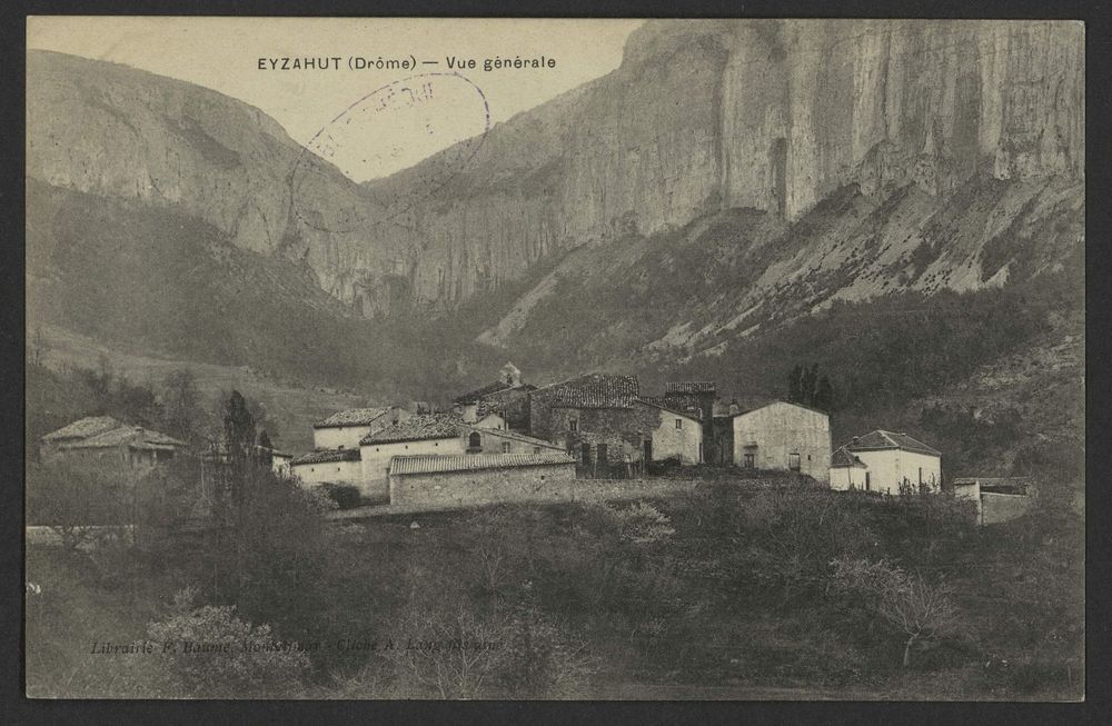 Eyzahut (Drôme) - vue générale