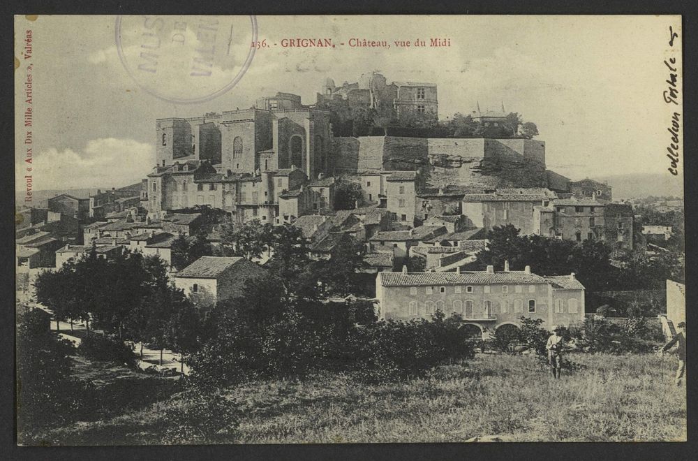 Grignan. - Château, vue du Midi