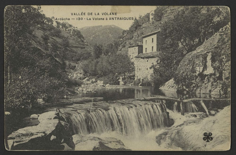Vallée de la Volane - La Volane à Antraigues