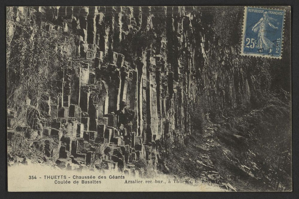 Thueyts - Chaussée des Géants. Coulée de Basaltes