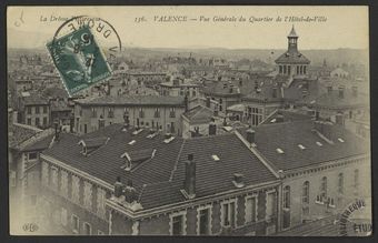 Valence - Vue Générale du Quartier de l'Hôtel-de-Ville