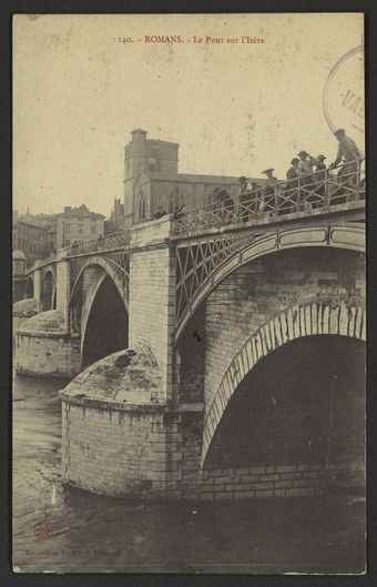 Romans - Le Pont sur l'Isère