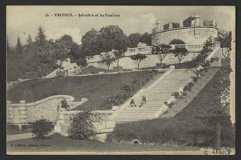 Valence - Belvédère et les Escaliers