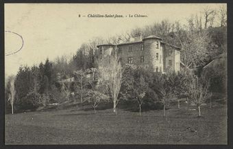 Châtillon-Saint-Jean. - Le Château