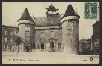 Aubenas. - Le Château
