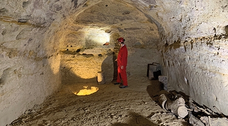 La motte castrale de Chabeuil et ses souterrains