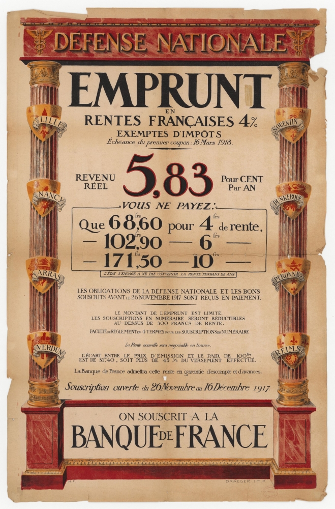 Emprunt en rentes françaises 4%