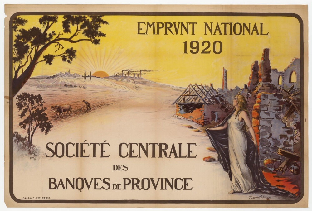Emprunt national 1920 Société centrale des banques de Province