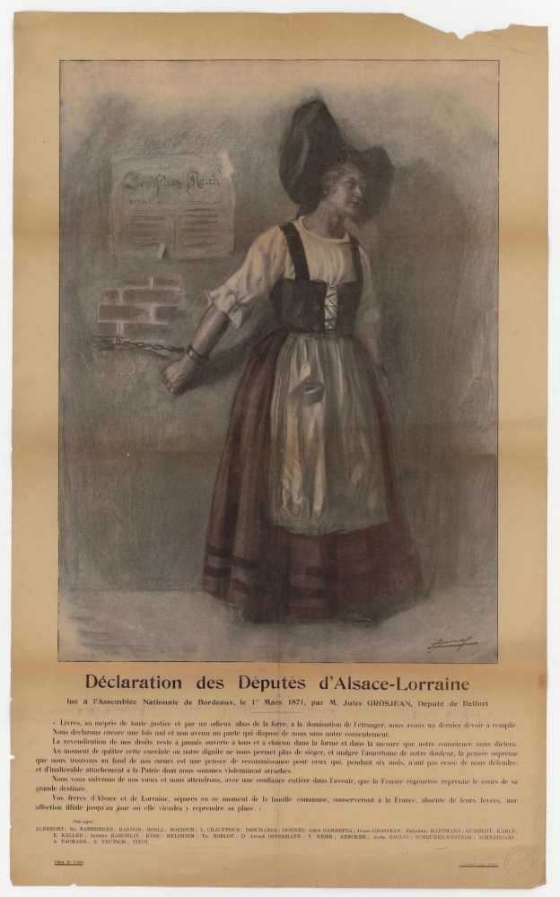 Déclaration des députés d'Alsace-Lorraine   