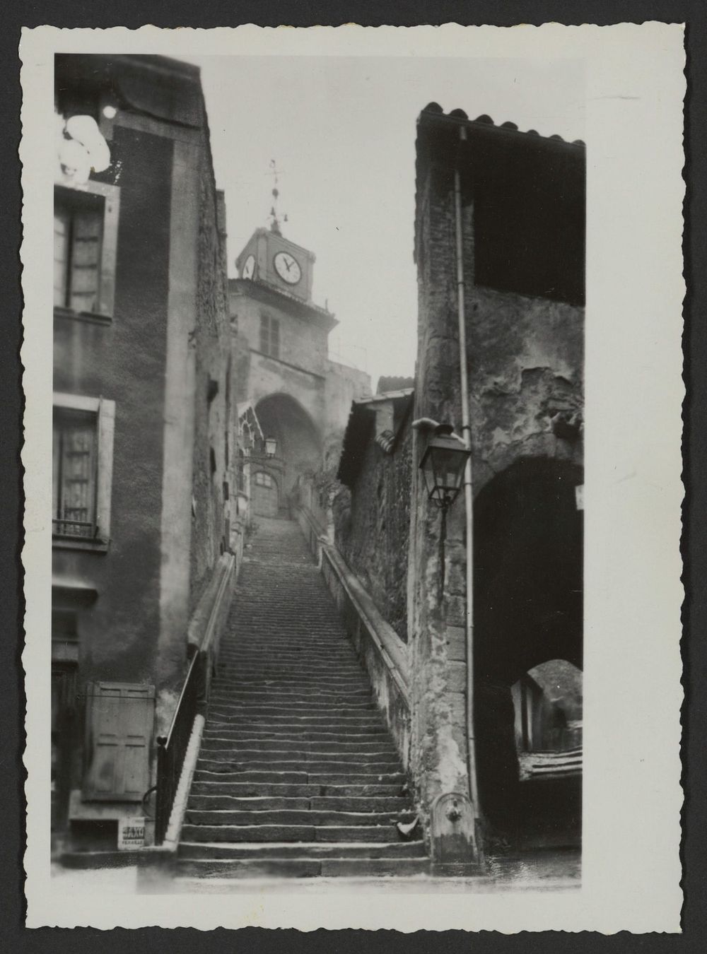 L'escalier des Cordeliers à Crest