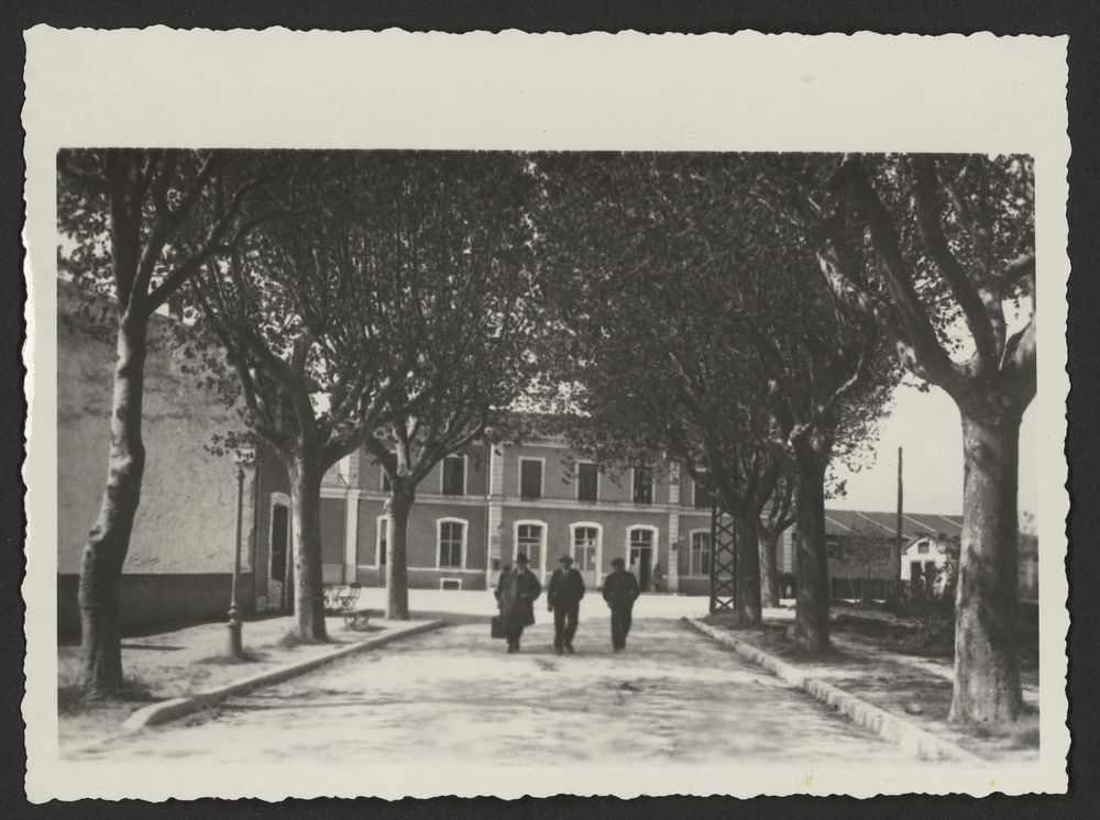 Avenue de la gare, aujourd'hui avenue Georges Clémenceau