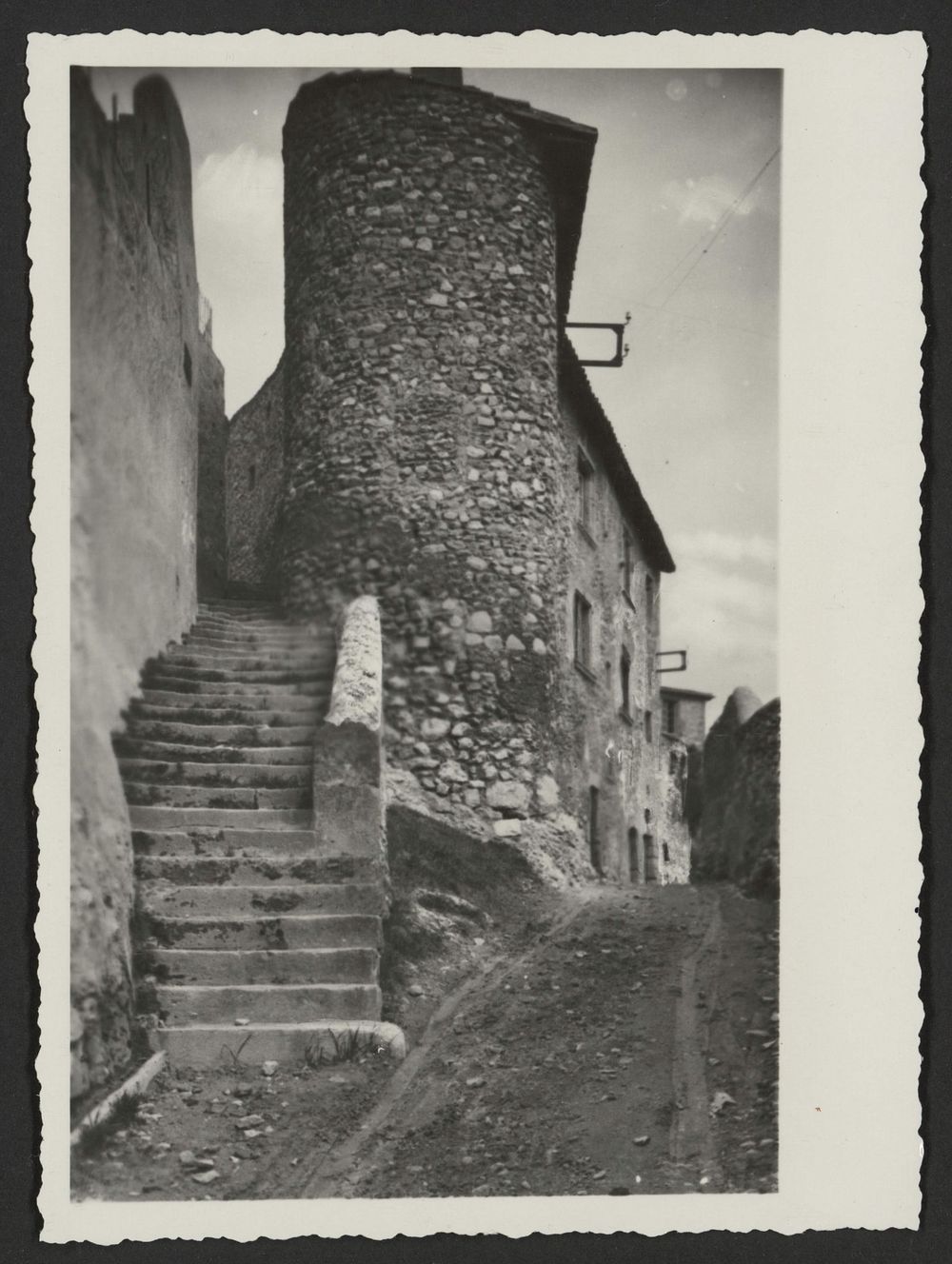 L'escalier de la tour