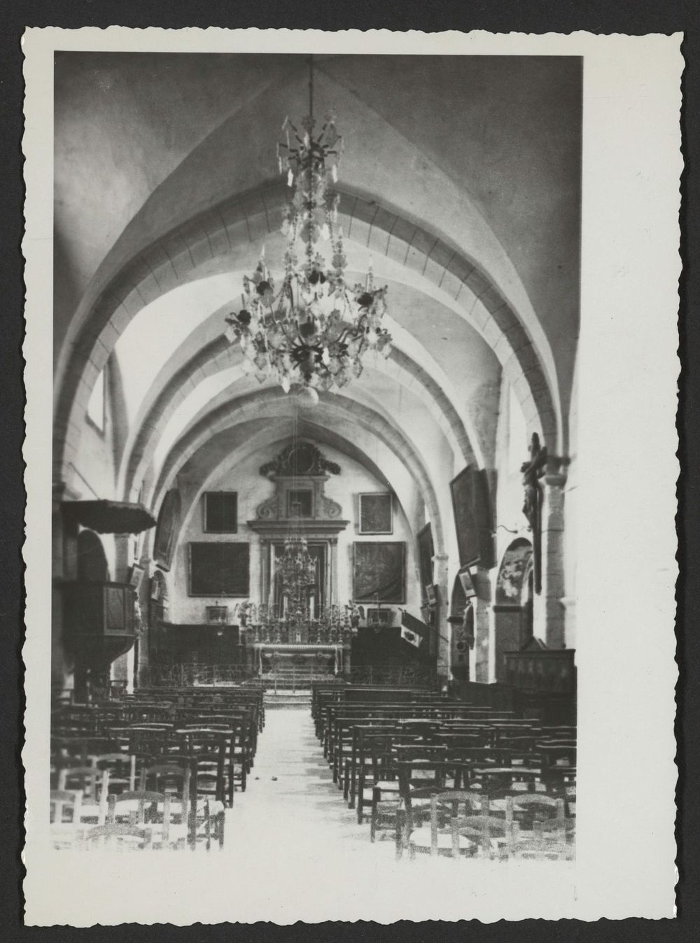 Intérieur de l'église paroissiale Saint-Vincent