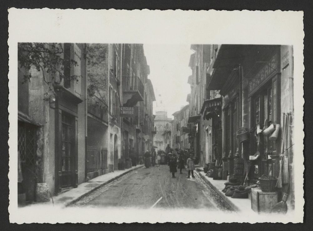 Rue nationale ou du haut bourg