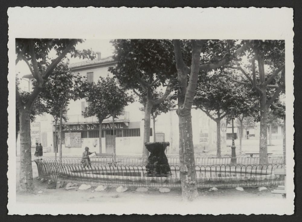 Le bassin du Champ de Mars