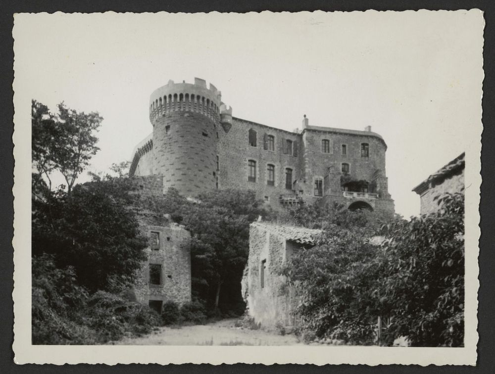 Le château, face midi