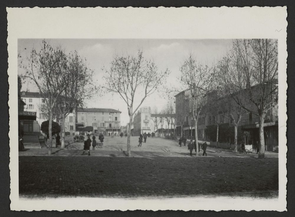 Place de la Liberté, actuelle place Ernest Gailly