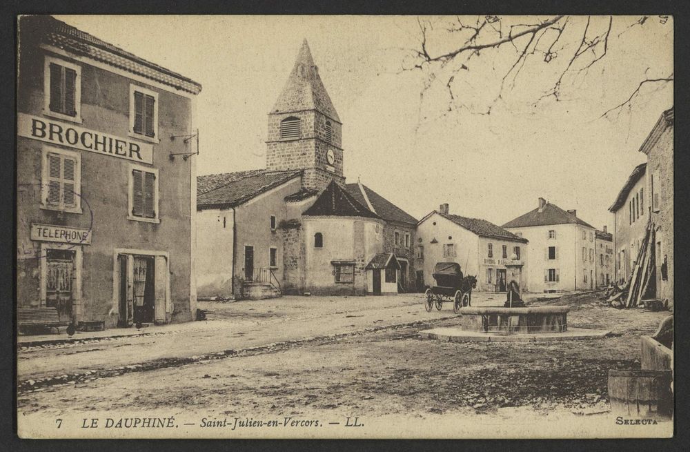 Le Dauphiné. - Saint-Julien-en-Vercors