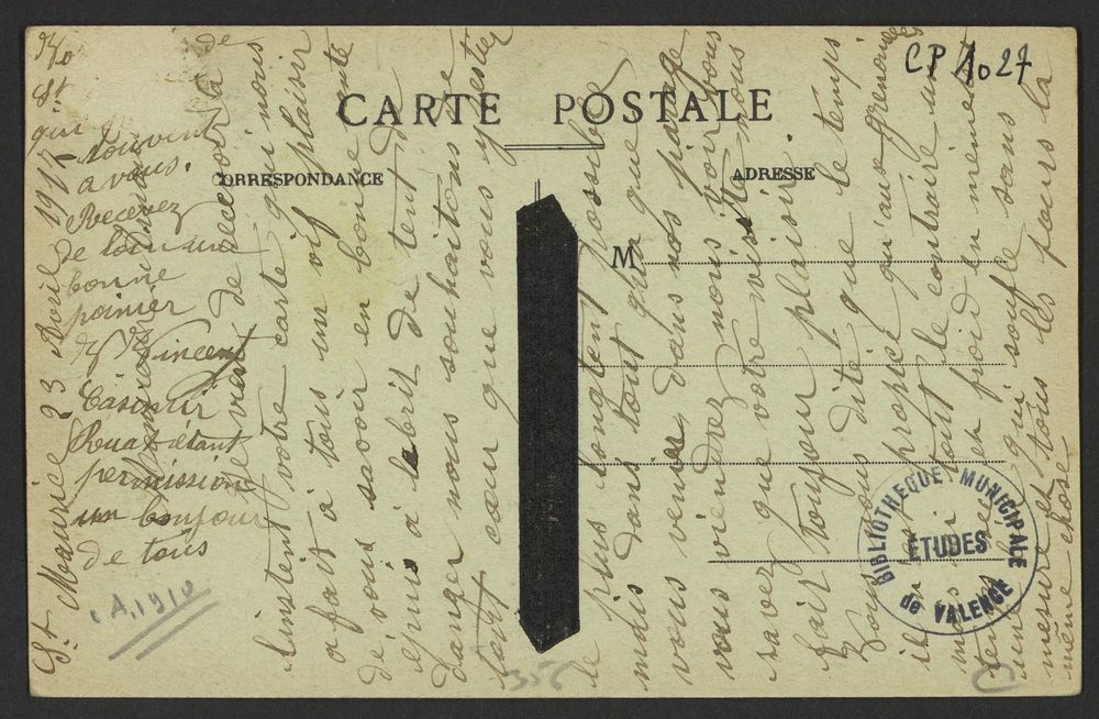 St-Maurice (Drôme) - Avenue de Valréas