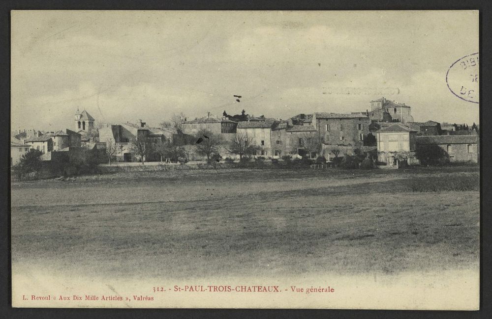 St-Paul-Trois-Châteaux. - Vue générale