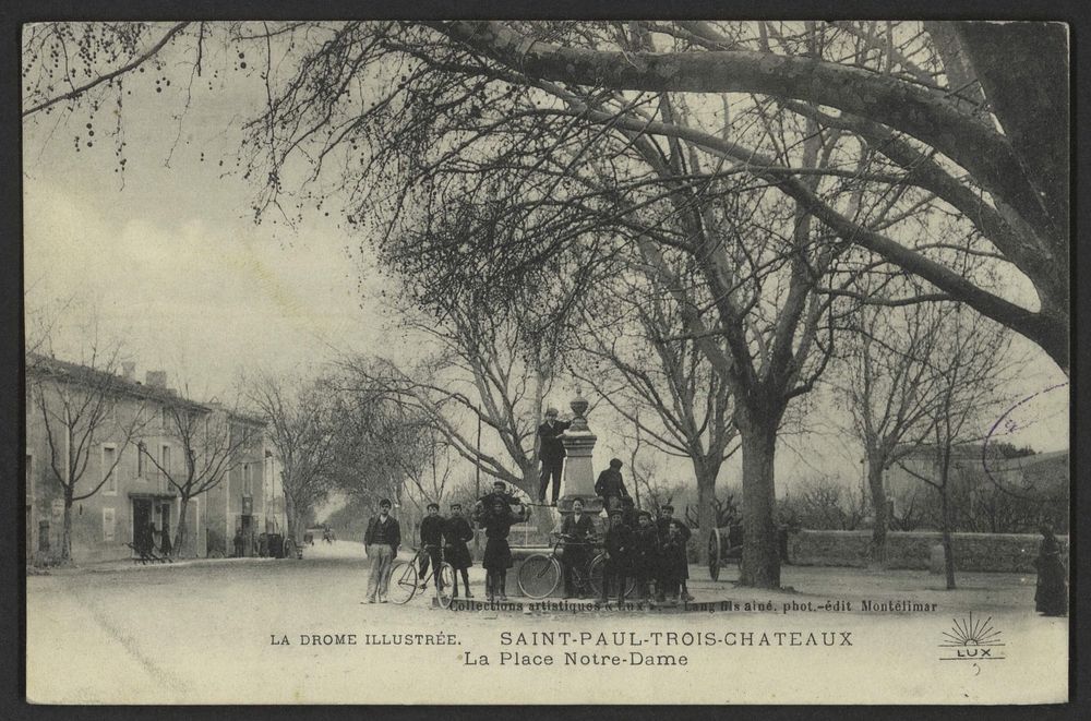 Saint-Paul-Trois-Châteaux. - Place Notre-Dame