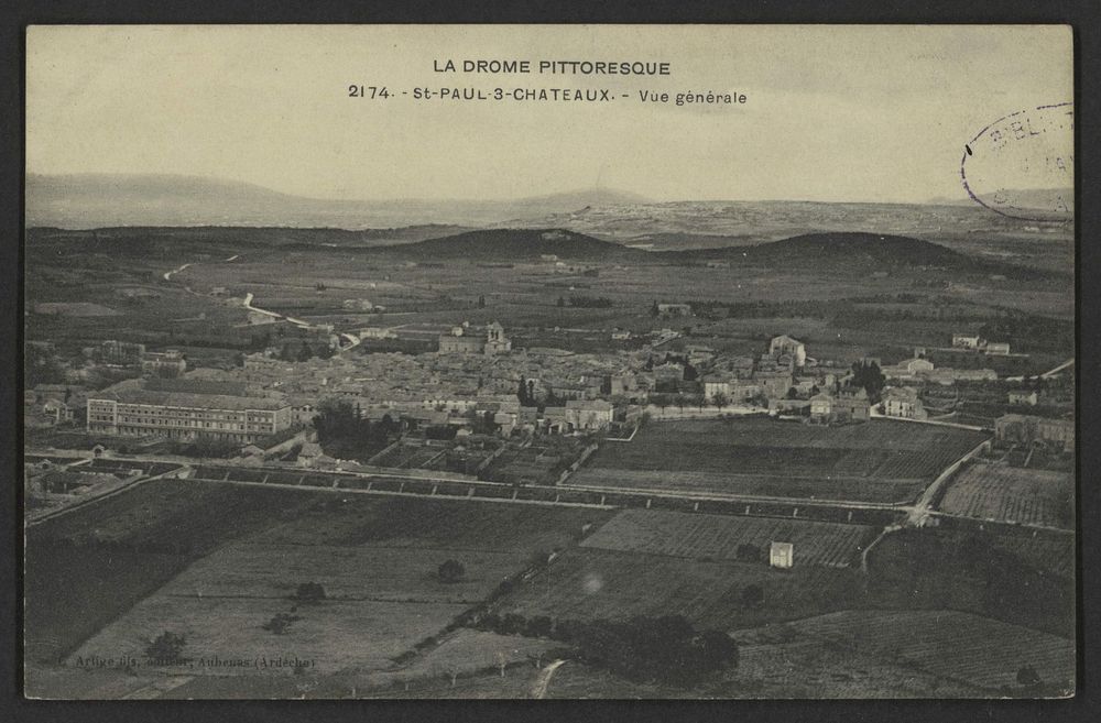 St-Paul-3-Châteaux - Vue générale