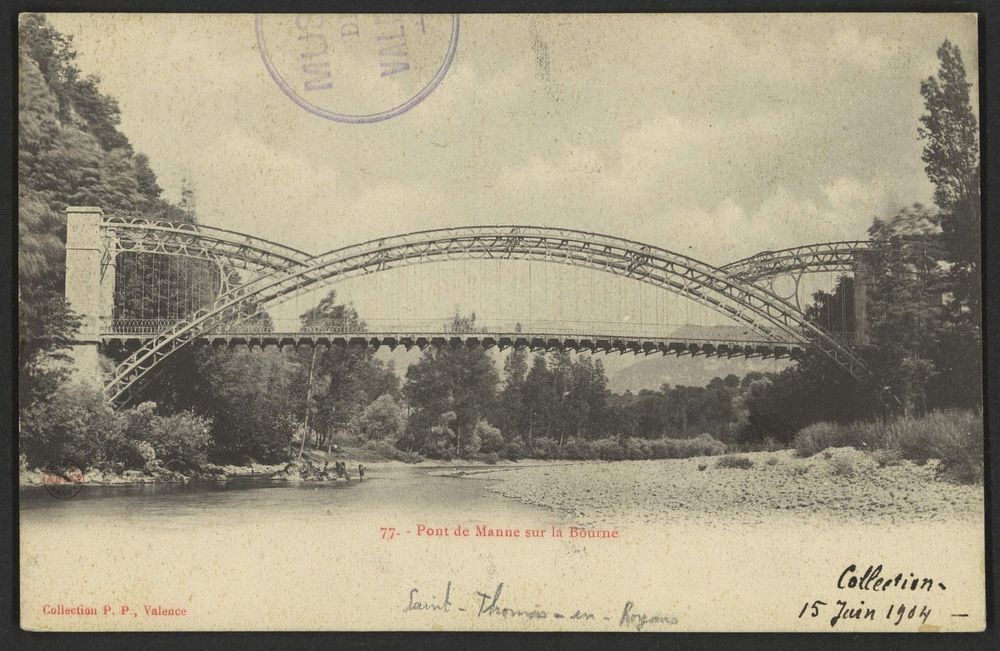 Pont de Manne sur la Bourne