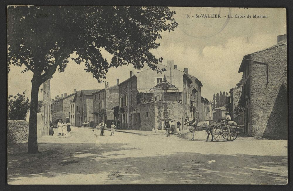 St-Vallier - La Croix de Mission