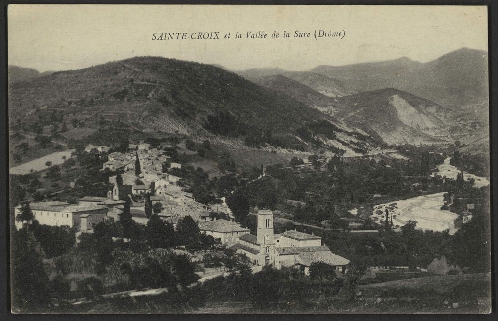 Sainte-Croix et la vallée de Sure (Drôme)