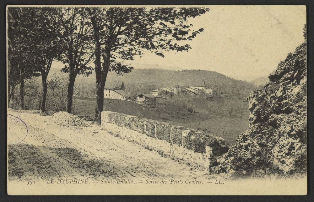 Sainte-Eulalie - Sortie des Petits Goulets