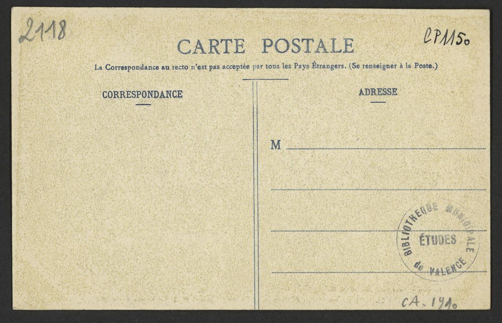 Saulce-sur-Rhône - Château de la Tour du Veyre, à M. de Soubeyran de St-Prix