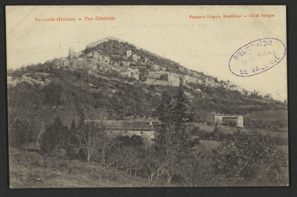 Savasse (Drôme) - Vue générale