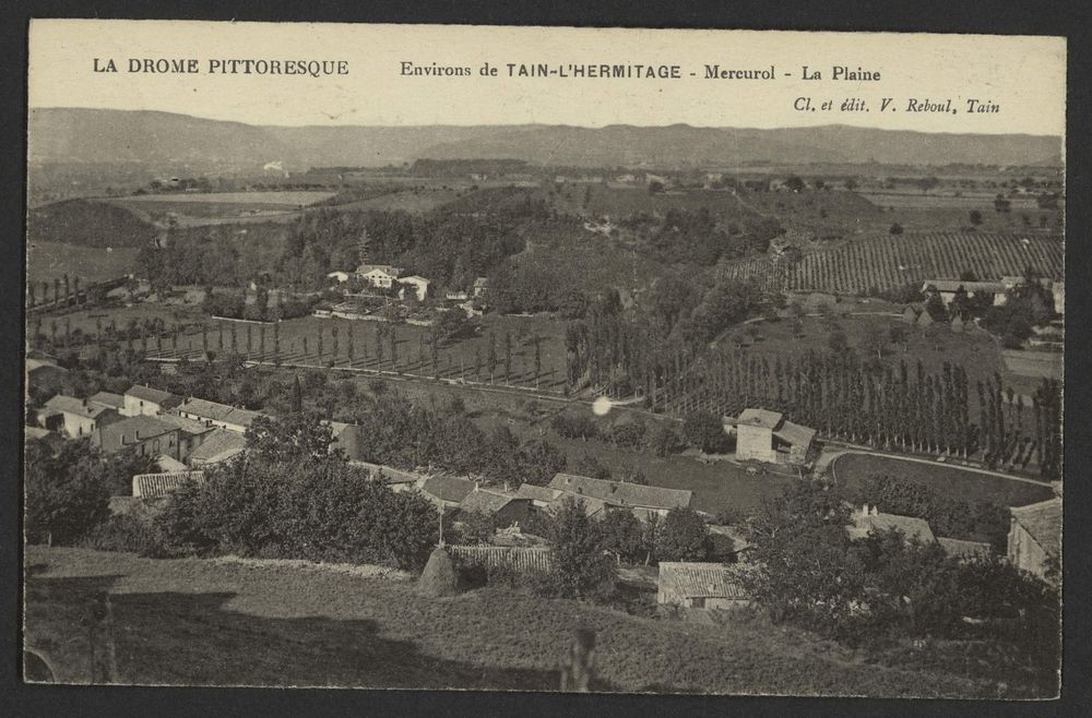 Environs de Tain-l'Hermitage - Mercurol - La plaine