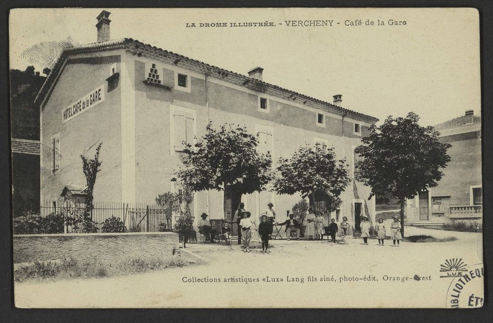 Vercheny - Café de la Gare