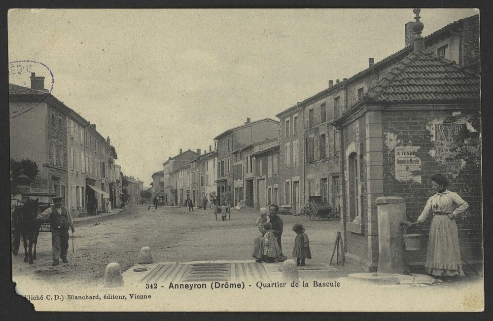 Anneyron (Drôme) - Quartier de la Bascule