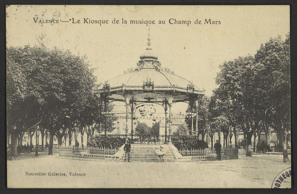 Valence - Le Kiosque de la musique au Champ de Mars