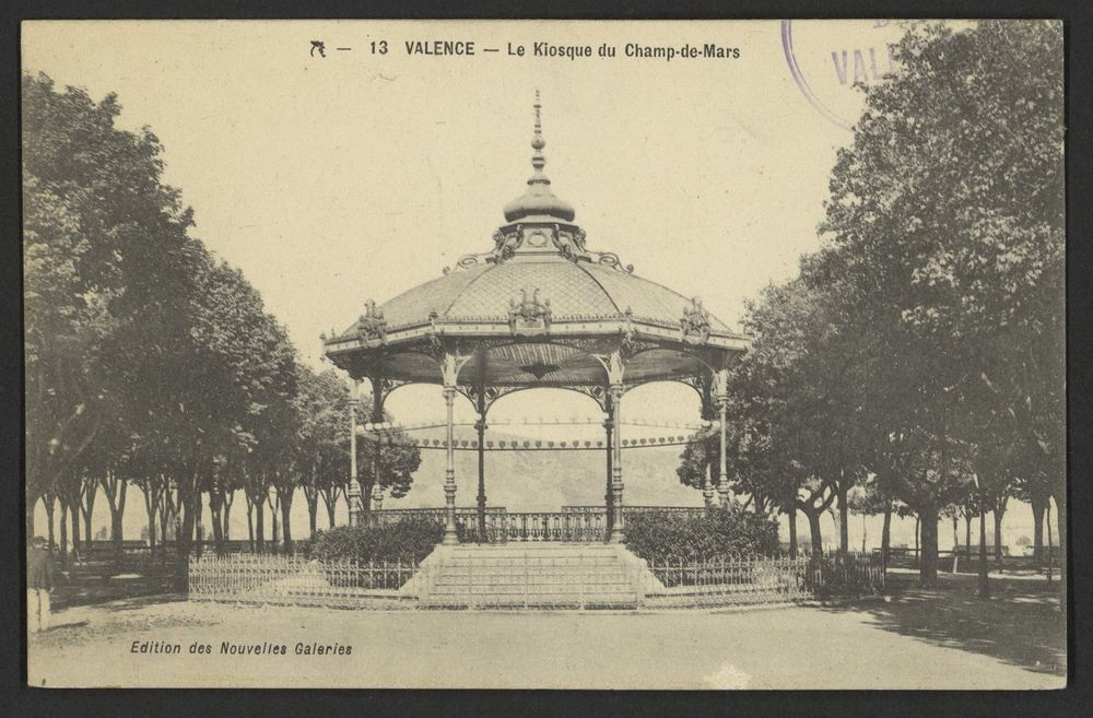Valence - Le Kiosque du Champ-de-Mars