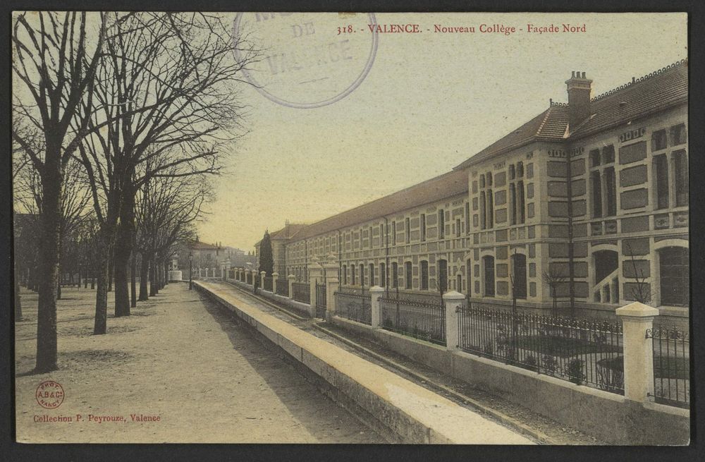 Valence. - Nouveau Collège - Façade Nord