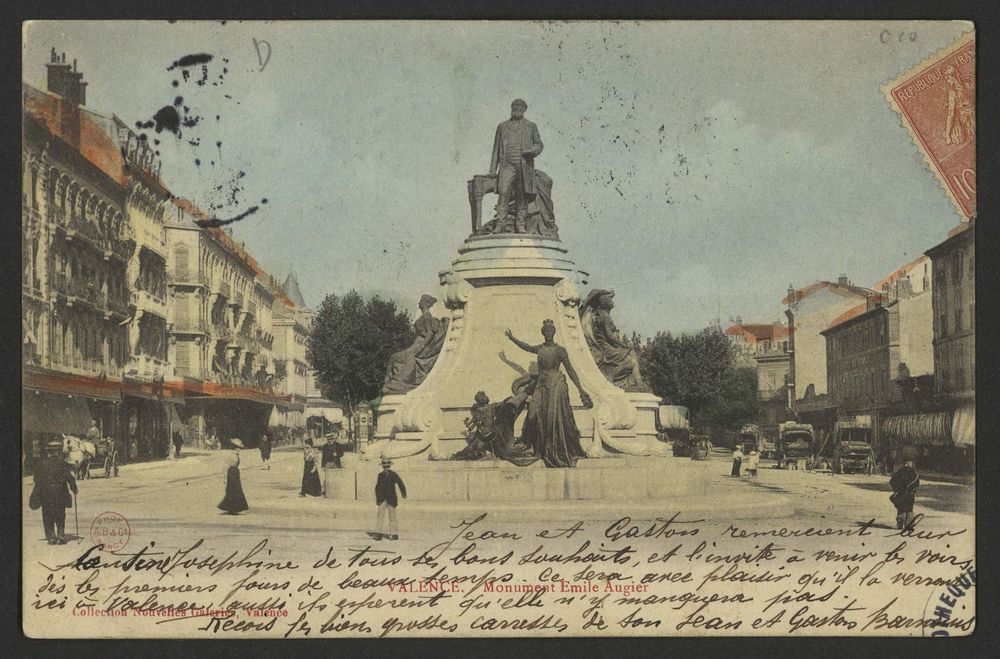 Valence - Monument Émile Augier