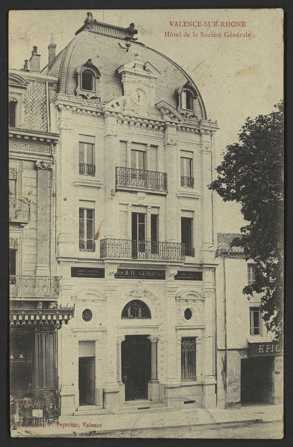 Valence-sur-Rhône - Hôtel de la Société Générale