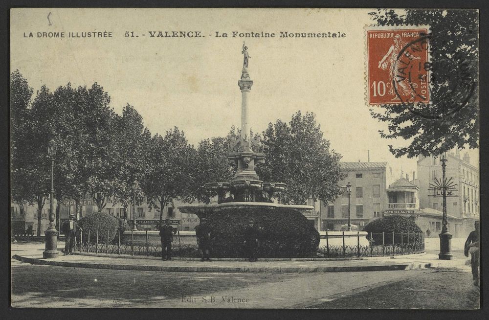 Valence - La Fontaine Monumentale