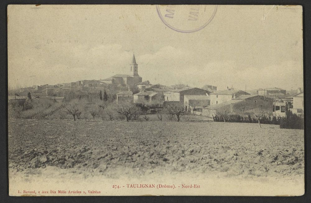 Taulignan (Drôme).- Nord-Est