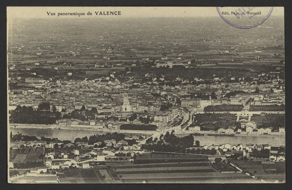 Vue panoramique de Valence
