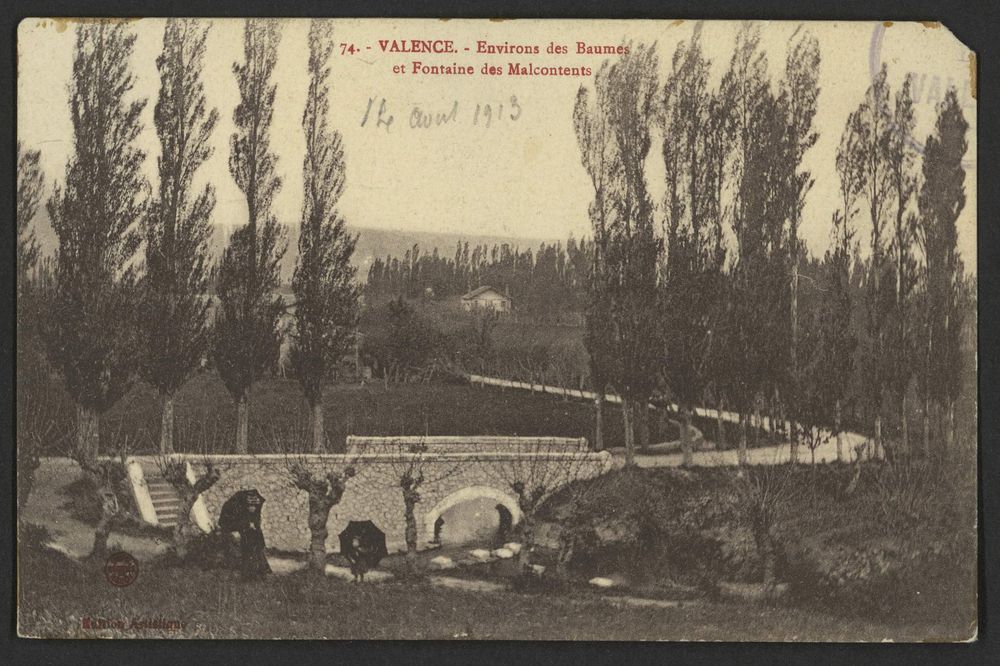 Valence. - Environs des Baumes et Fontaine des Malcontents