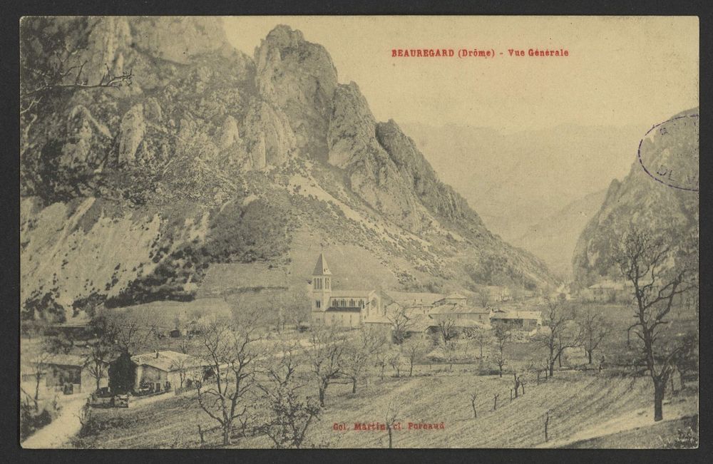 Beauregard (Drôme) - Vue générale