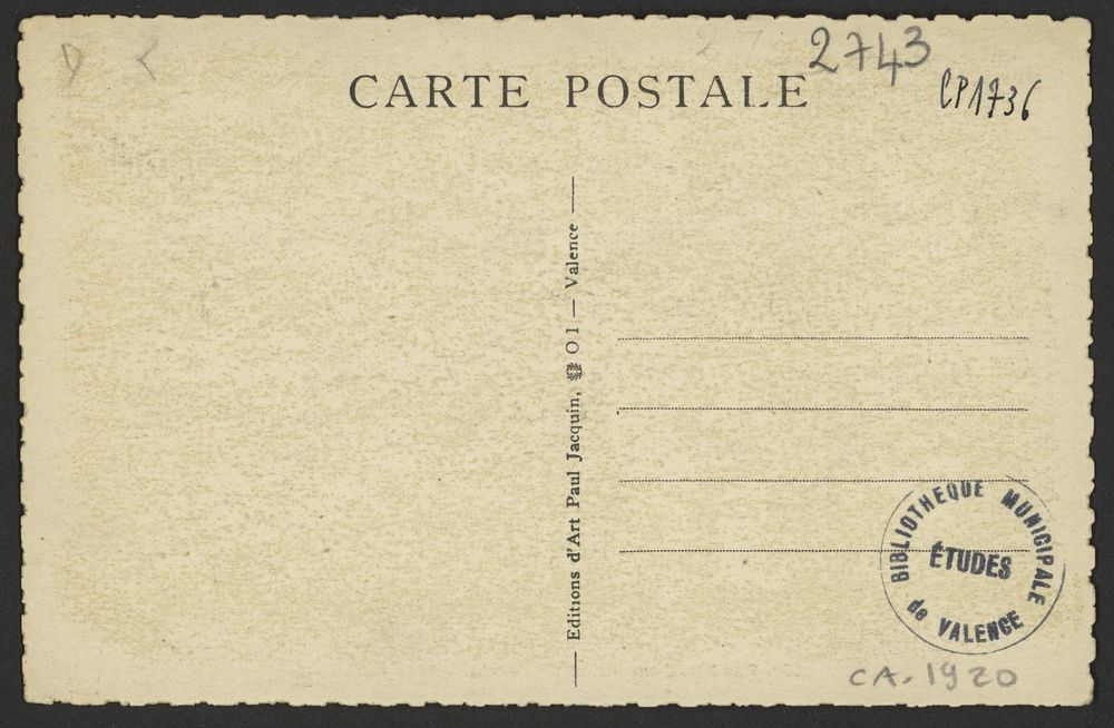 Valence-sur-RHONE - L'abside de la cathédrâle