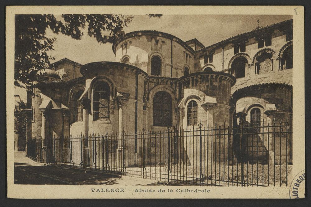Valence - Abside de la cathédrale