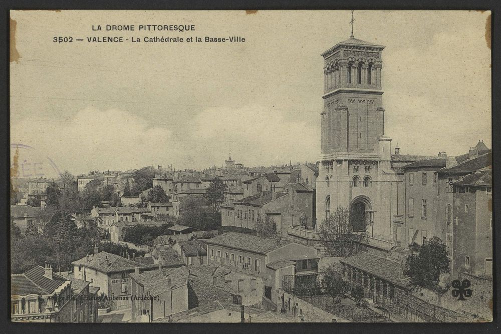 Valence - La Cathédrale et la Basse-Ville